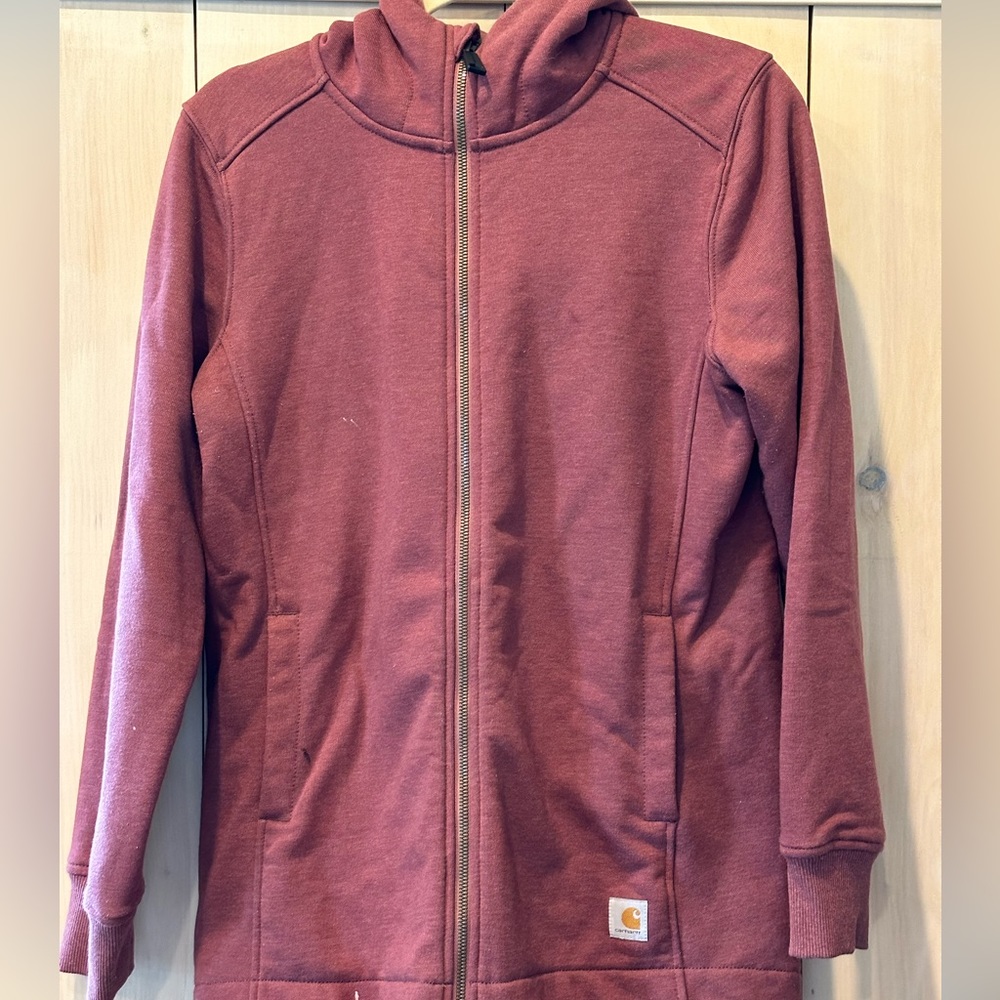 CARHARTT Rain Defender Front Zip relaxed fit mid weight full zip sweatshirt
